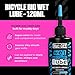 Muc-Off Chain Wet Lube 120ml | Biodegradable Bicycle Chain Lubricant Wet | Reduces Friction & Extends Chain Life | Wax-Based Formula Repels Water | Suitable for MTB & Road Bikes