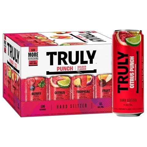 TRULY Hard Seltzer Punch Variety 12 Pack 12 OZ Cans Cover