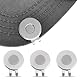 Butyeak Magnetisch Golf Ballmarkierer, Cap Clip Golf, Golf Magnetisch Hut Clip, Golfballmarker, 3 Stück Golf Hut Clip, Golfkappen Clips, Golf Mütze Clips mit Starkem Magnet, Golfmützen Clips