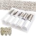 SILPECWEE 10 Rolls Gold Foil Nail Art Wraps Stickers Tips Lace Starry Sky Nail Transfer Decals Manicure Accessories (1.57inchesÃ—39.4inches)