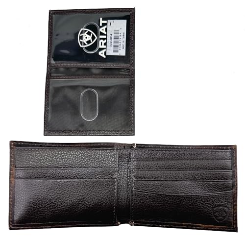 Custom Maltese Cross ARIAT Ghost Flag Bi-Fold Leather Wallet3