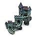 Dimart Super Magical Simulation European Villas Castle Aquarium Ornament Fish Tank Decorations Blue by Dimart