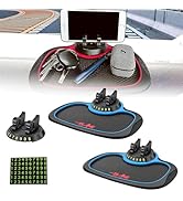 AODGHC Multifunction Car Anti-Slip Mat Auto Phone Holder, Universal Multifunction Car Dashboard M...