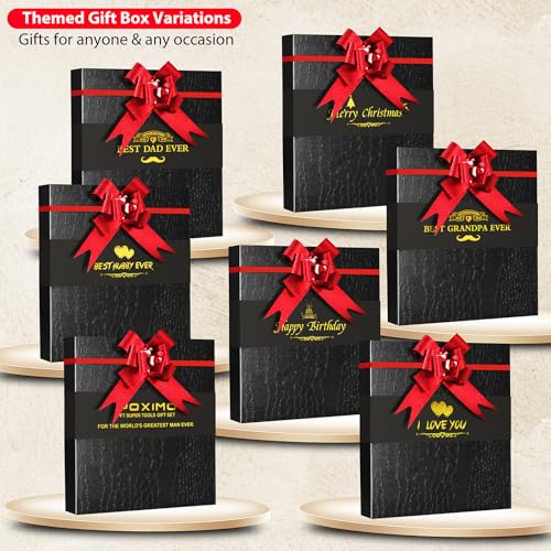 Multitool Gifts for Father, Dad Gift Set with 14 in 1 Multi-tool Pliers, Pocket Knife & Tactical Pen | Premium EDC Survival Kit for Camping, Car Emergency | Unique Practical Gift for Father Dad Him - Image 4
