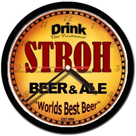 STROH beer and ale cerveza wall clock