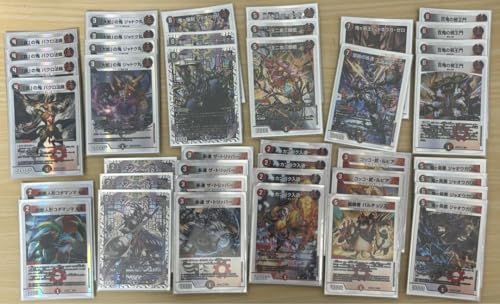 デュエマ 本格構築 【4c邪王門】 デッキ＆二重スリーブ デュエマ 本格構築 【4c邪王門】 デッキ＆二重スリーブ 81x8J+