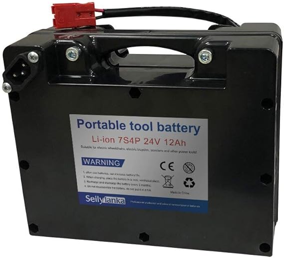 24V 12Ah 7S4P Liion battery Dedicated to electric wheelchairs