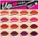 L.a. Girl Matte Pigment Lip Gloss 16 Colors Full Set