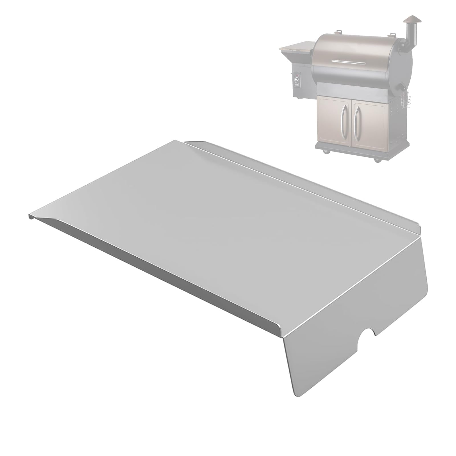 Photo 1 of BQMAX Drip Tray Heat Baffle Replacement Parts for Z Grills 700 Series Grills, Drip Pan for Z Grill 7002B 7002C 7002E 700D 700E, for Z Grills 700 Series Pellet Smoker Grills Replacement Parts