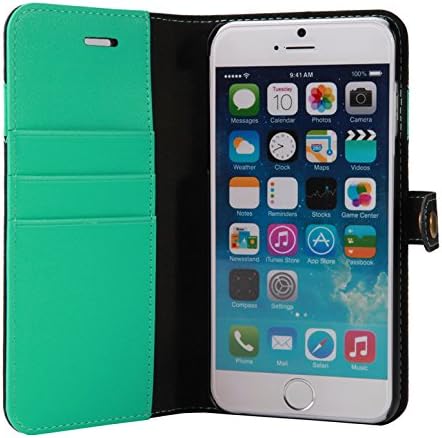 iPhone 6S Case, AceAbove iPhone 6S Wallet case [Green] - Premium PU Leather Wallet Cover with [Card Slots] and [Stand] Function for Apple iPhone 6 (2014) / iPhone 6S (2015)