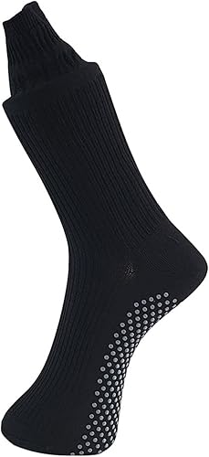 CERASOX - Calcetines de masaje de pies con infrarrojos lejanos Cómodamente Minimizando el olor #207 3 piezas (unisex, negro)