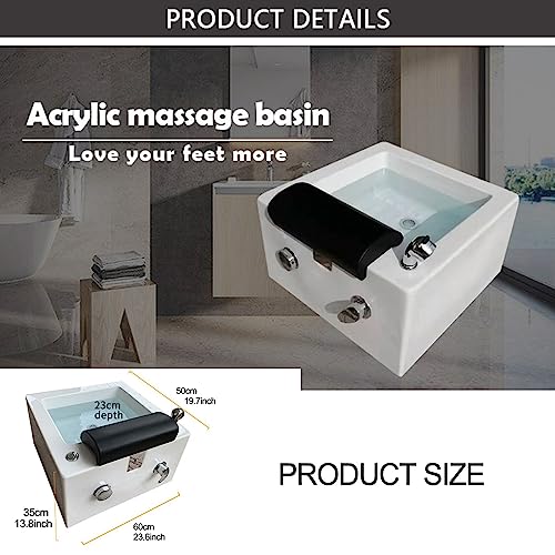 Spa para pies Pedicure Foot Spa con bomba magnética miniatura 2