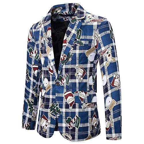 Hombres Blazers Impresión Santa Cena Trajes Fiesta Blazers Slim Fit Tallas Grandes...