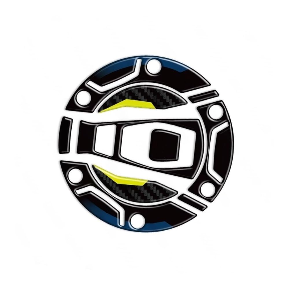 Tank Stickers Motorcycle Fuel Tank Cap Sticker 3D Decals for S1000XR for S 1000XR for S1000 XR for Triple 2025 2024(Yellow)