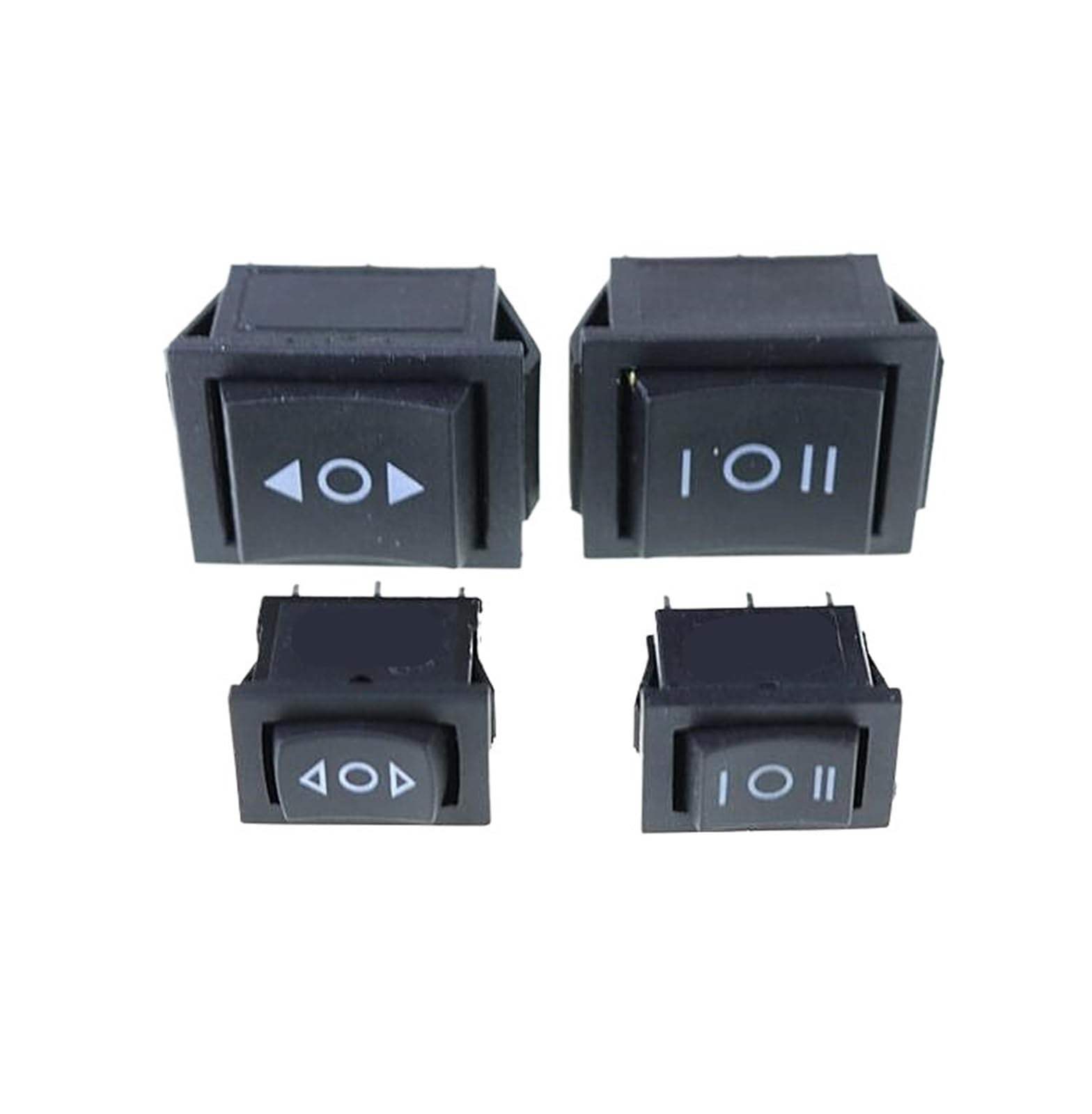 Interruptor Basculante KCD4 De Encendido ON-Off-ON 3 Posiciones 3/6 Pines con Luz 16A 250VAC/ 20A 125VAC(Kcd4 6-Pin Reset)