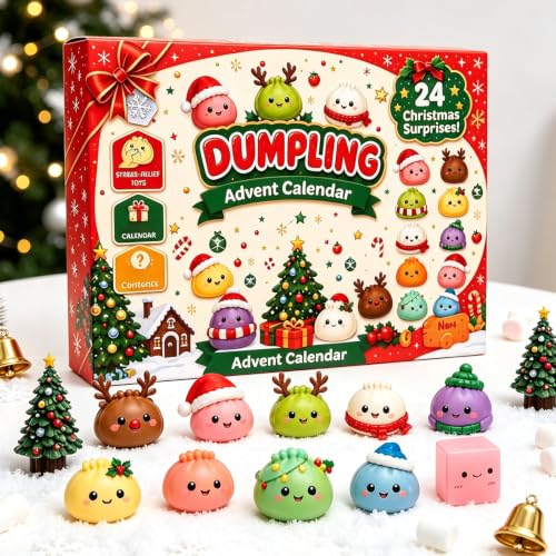 Christmas Dumpling Advent Calendar 2026 Squishies Dumpling Advent Calendar - image 2