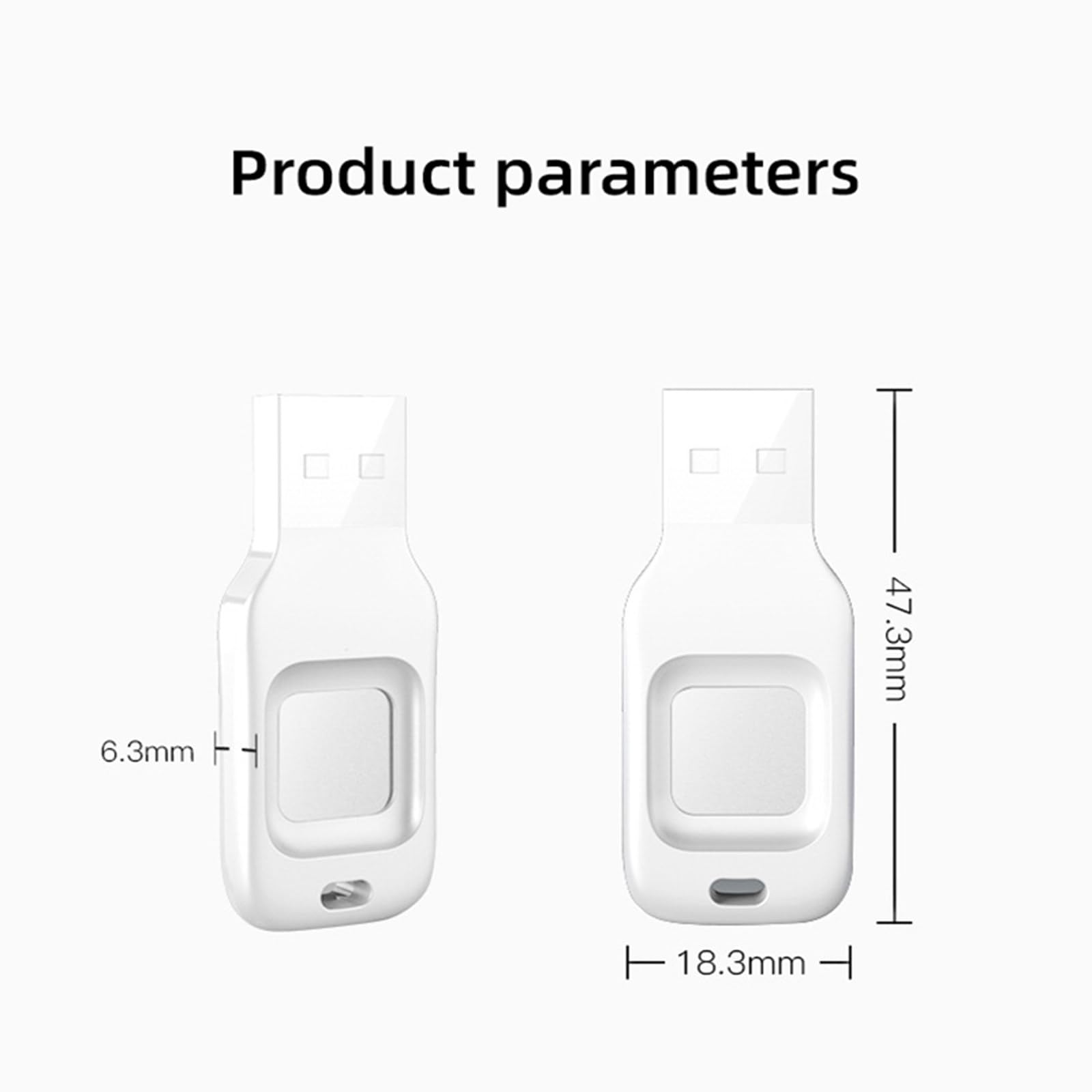 Chiavetta USB 3.2 con impronta digitale, chiavetta USB crittografata da 256G, chiavetta USB, protezione di sicurezza biometrica, chiavetta USB per PC, smartphone, laptop,64G