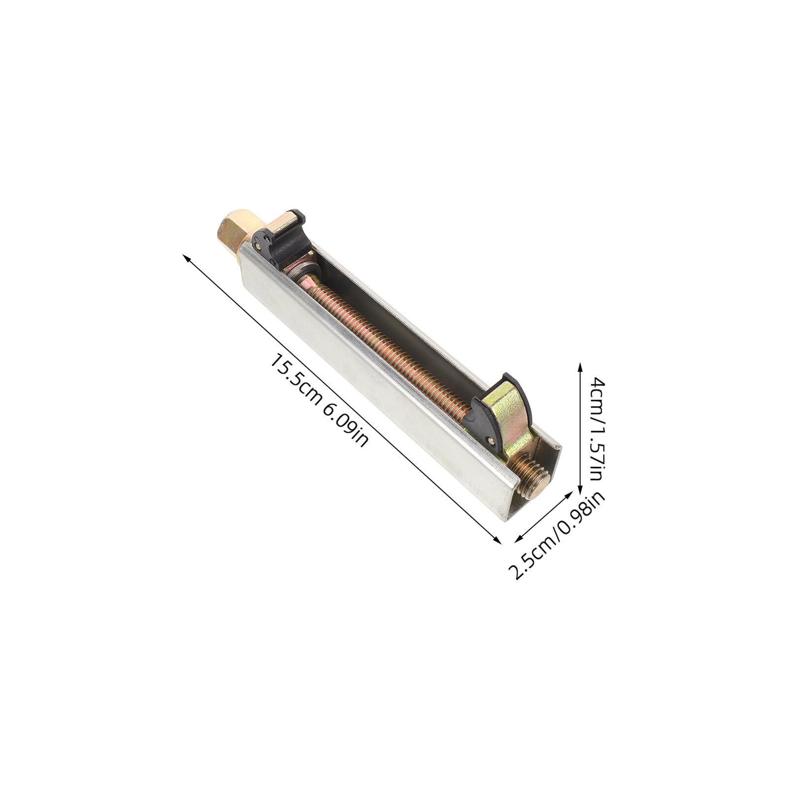 2 Pezzi Strumento Compressore per Molle Ammortizzatori Moto in Metallo, Attrezzo per Manutenzione Sospensioni e Compressione Forcella, Compatibile Vari Modelli, Uso Officina e