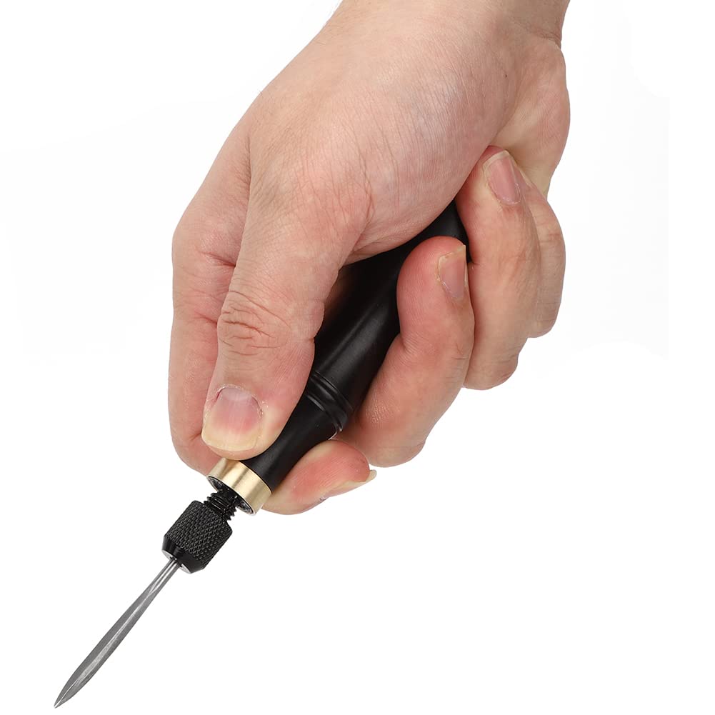 4 in Stitching Awl Kit Ebony Handle DIY Leather Fabric Hand Craft Sewing Tool Stitching AwlSewing Awl KitLeather Sewing Awl KitSewing AwlLeather Tool Kit Our Awl Sewing Kit