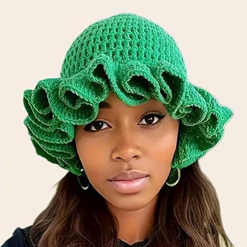 Sombrero Bucket de Crochet para Mujer miniatura 5