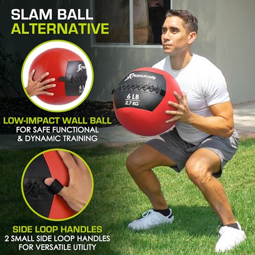 image for ProsourceFit Soft Medicine Balls, Wall Balls and Full Body Dynamic Exe