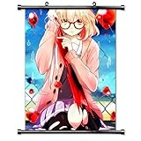 Wall Posters 32 X 46 Inch Wall Scroll Poster,Beyond The Boundary (Kyoukai no Kanata) Home Decor