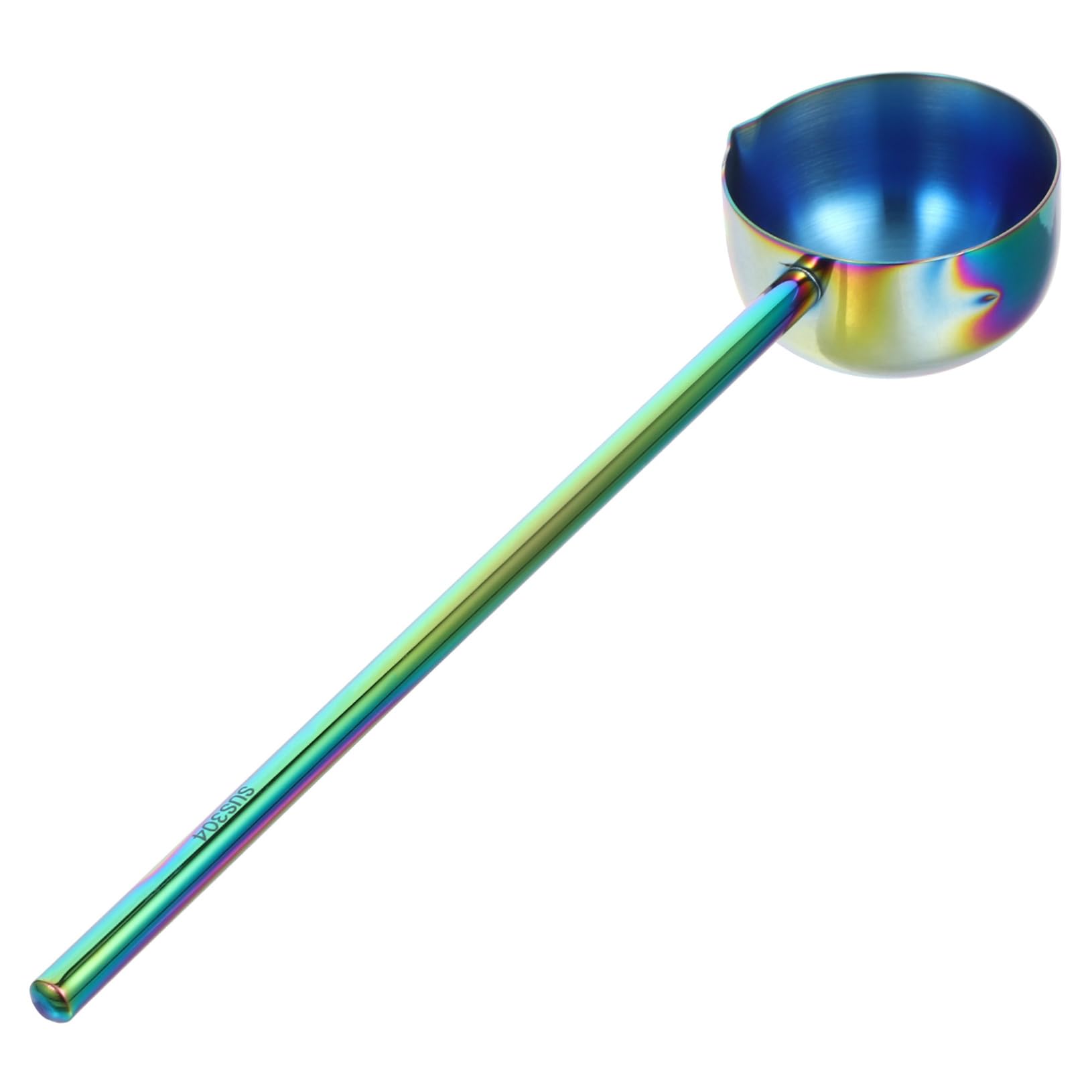 Alipis 4 Piezas Cuchara De Acero Inoxidable Cuchara De Aceite De Acero Inoxidable Cucharón De Agua Cucharón De Sopa Resistente Desgaste Pala De Agua Cucharón De Riego Multiusos