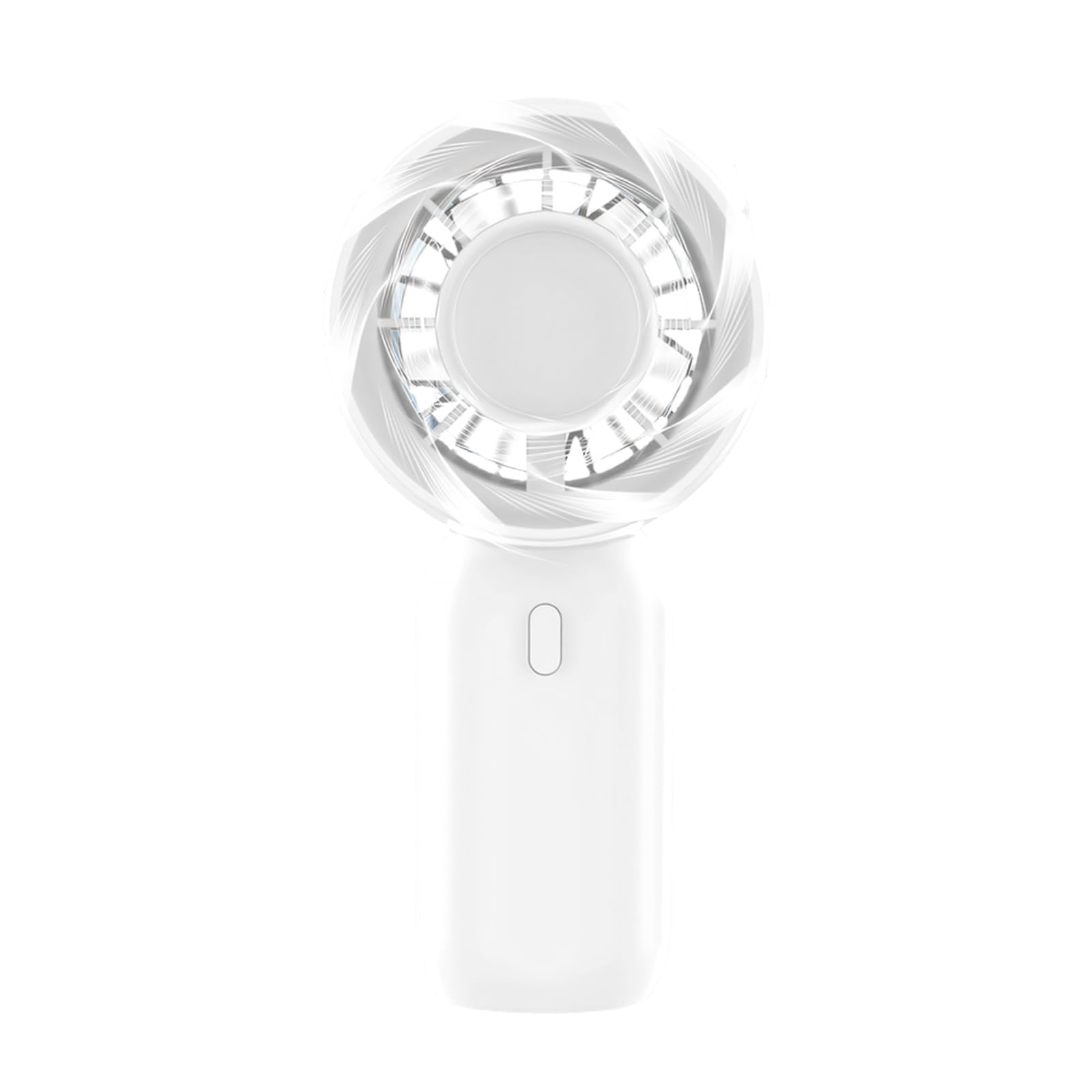FROMCEO Fan Handheld Powerful Small Fan Air Blower 3 Speed Rechargeable Air Blower Cooling for Home Outdoor Portable Small