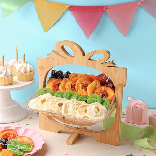 Image of Dried Fruit Birthday Gift Box, Gift Basket Assortment | Apple, Mango, Apricot and more | Great for Snacks, Healthy Gifts, Parties, Corporate, Sympathy, Holidays, Men, Women, Families | Bonnie and Pop
