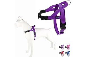 Easy Walk No Pull Dog Harness with Handle | Adjustable, Breathable, Reflective...