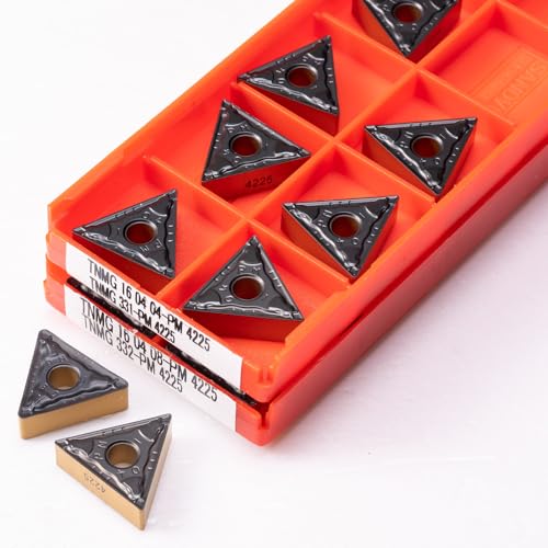 10 piezas Insertos de Carburo TNMG160408 PM 4225 para Torno CNC miniatura 3