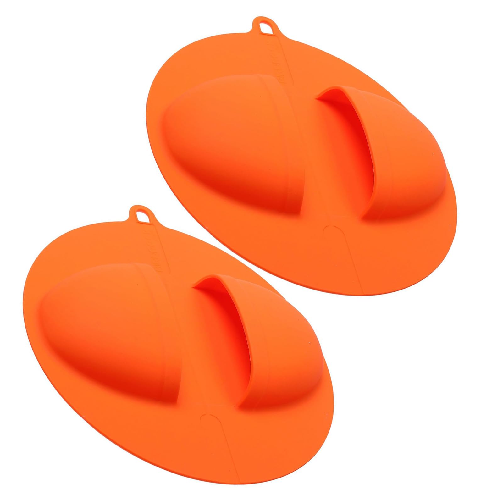 FACAILUO Pack of 2 Silicone BBQ Gloves for Outdoor Grilling Baking Cooking with Nonslip Grip Food Handling Mitts