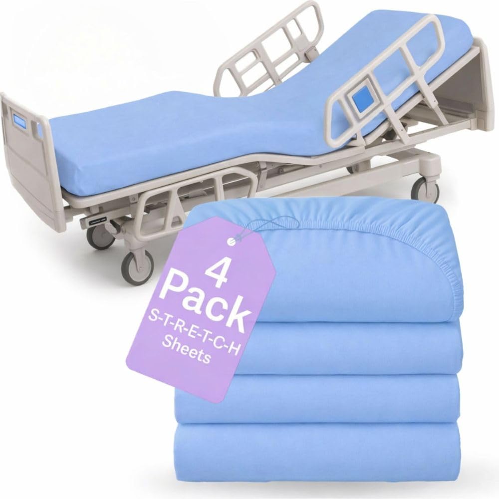 BLISSFORD Hospital Fitted Sheets - 6 Pack -11 BLISSFORD Hospital Fitted Sheets - 6 Pack -11
