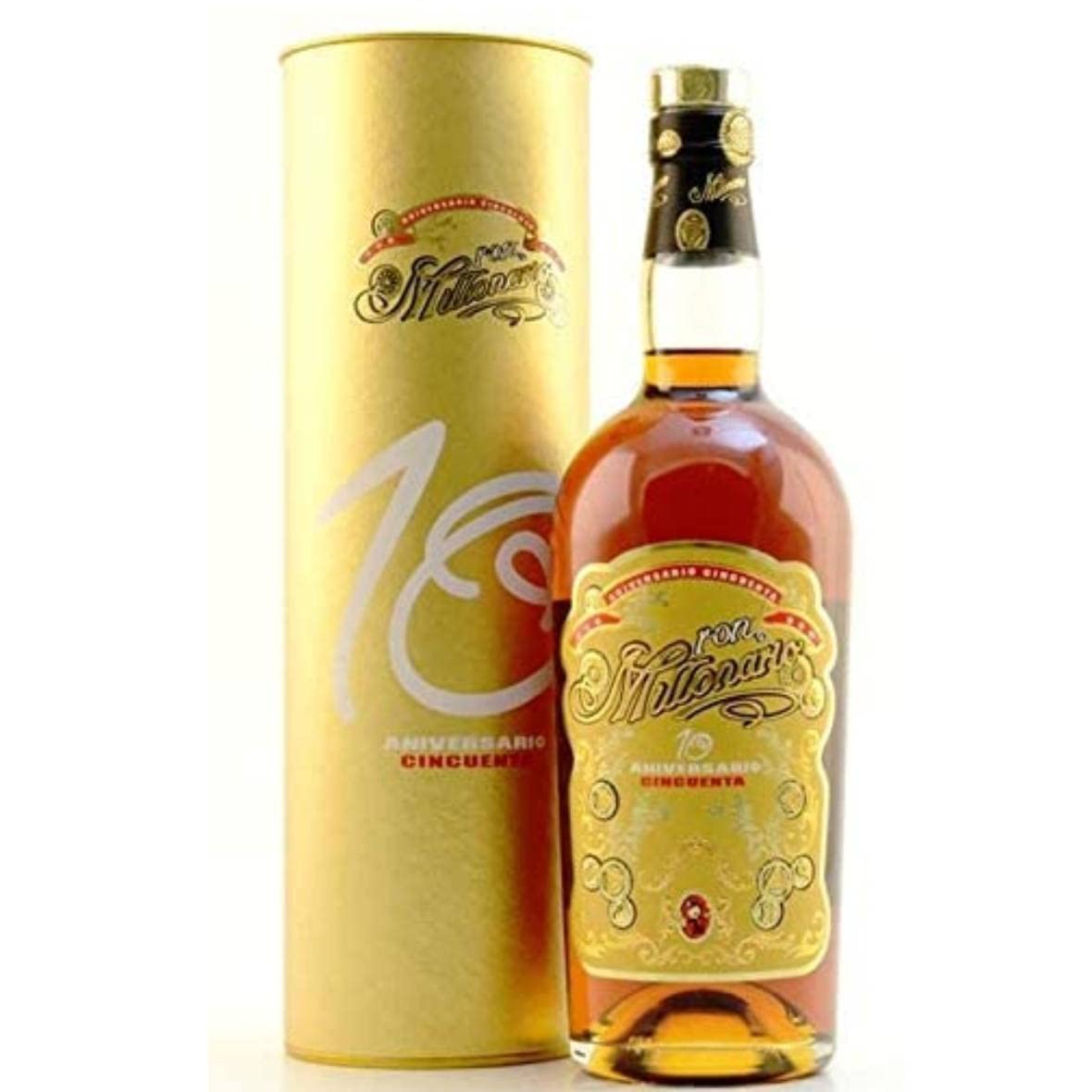 Rhum Millonario 10 Aniversario Reserva Cincuenta Cl.70 Con Astuccio - 4