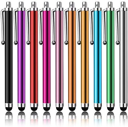 Stylus Pens for Contact Screens, LIBERRWAY Stylus Pen 10 Pack of Pink Purple Black Inexperienced Silver Stylus Common Contact Display Capacitive Stylus Appropriate with Kindle ipad iPhone Samsung