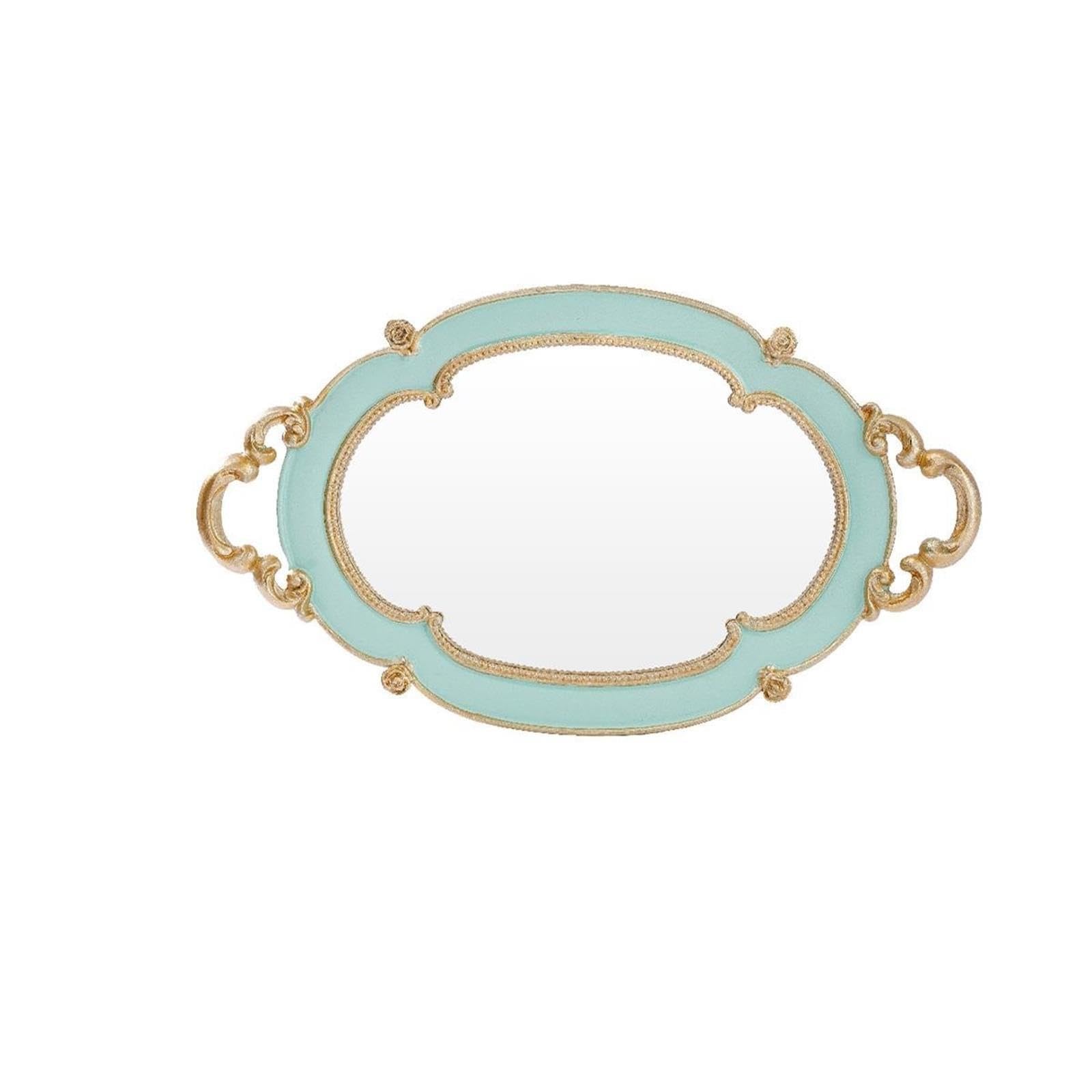 1 Vassoio Decorativo A Specchio A Forma Di Nuvola