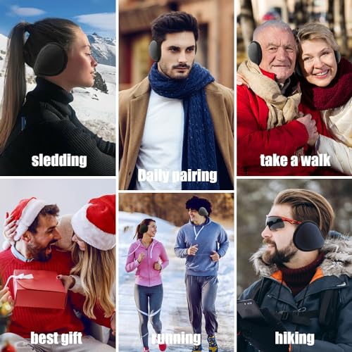 اغطية اذن شتوية للرجال والنساء قابلة للتعديل من دويناري مكونة من قطعتين