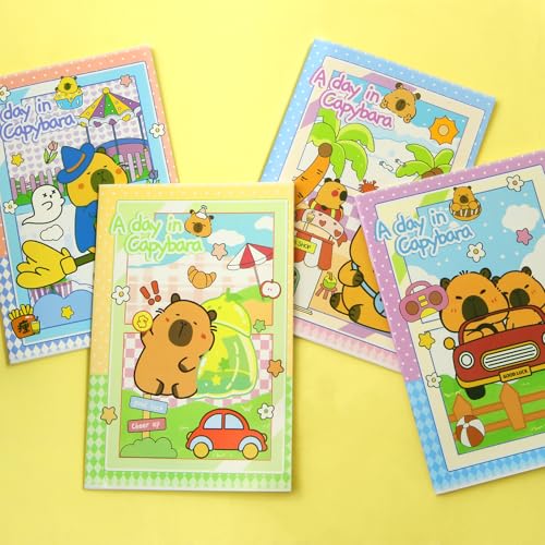 Cahier Capybara A5 pour ne plus perdre vos notes grâce aux 4 designs d'organisation - 7