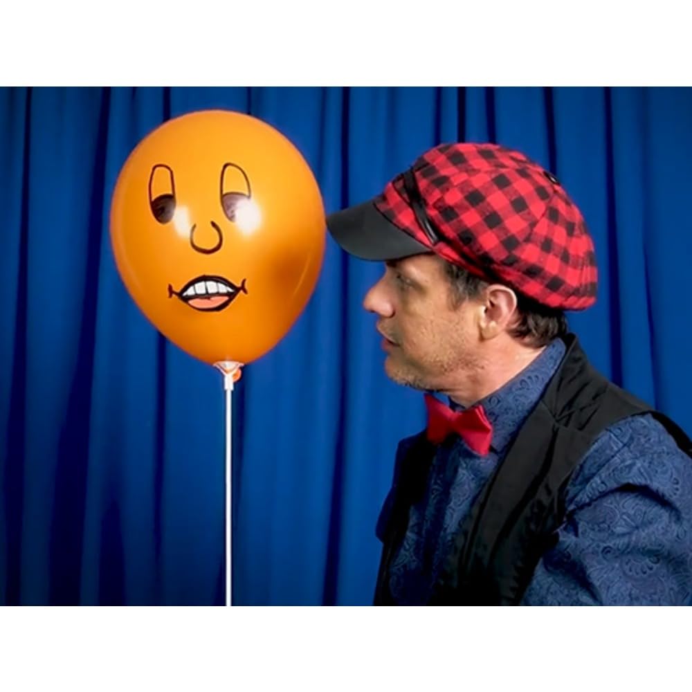 ZQION Toon Balloon Trucos de magia Divertido globo parlante globo hablando Comedia Magia Accesorios Escenario Ilusiones Trucos Profesional Mago