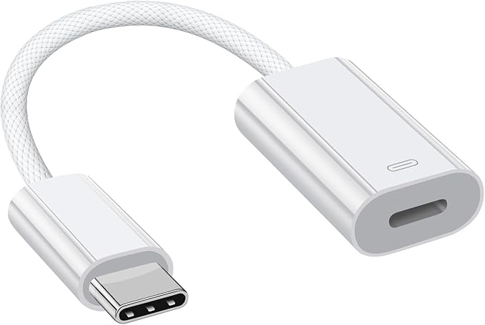 USB C to Lightning Female Adapter for iPhone 15, USB Type C Male to Lightning Female Support Audio Headphones 60W Fast Charge Data Fit with iPhone 15 Pro, iPad Pro, Galaxy S23 S22, Pixel 7 6, MacBook
Title Generator