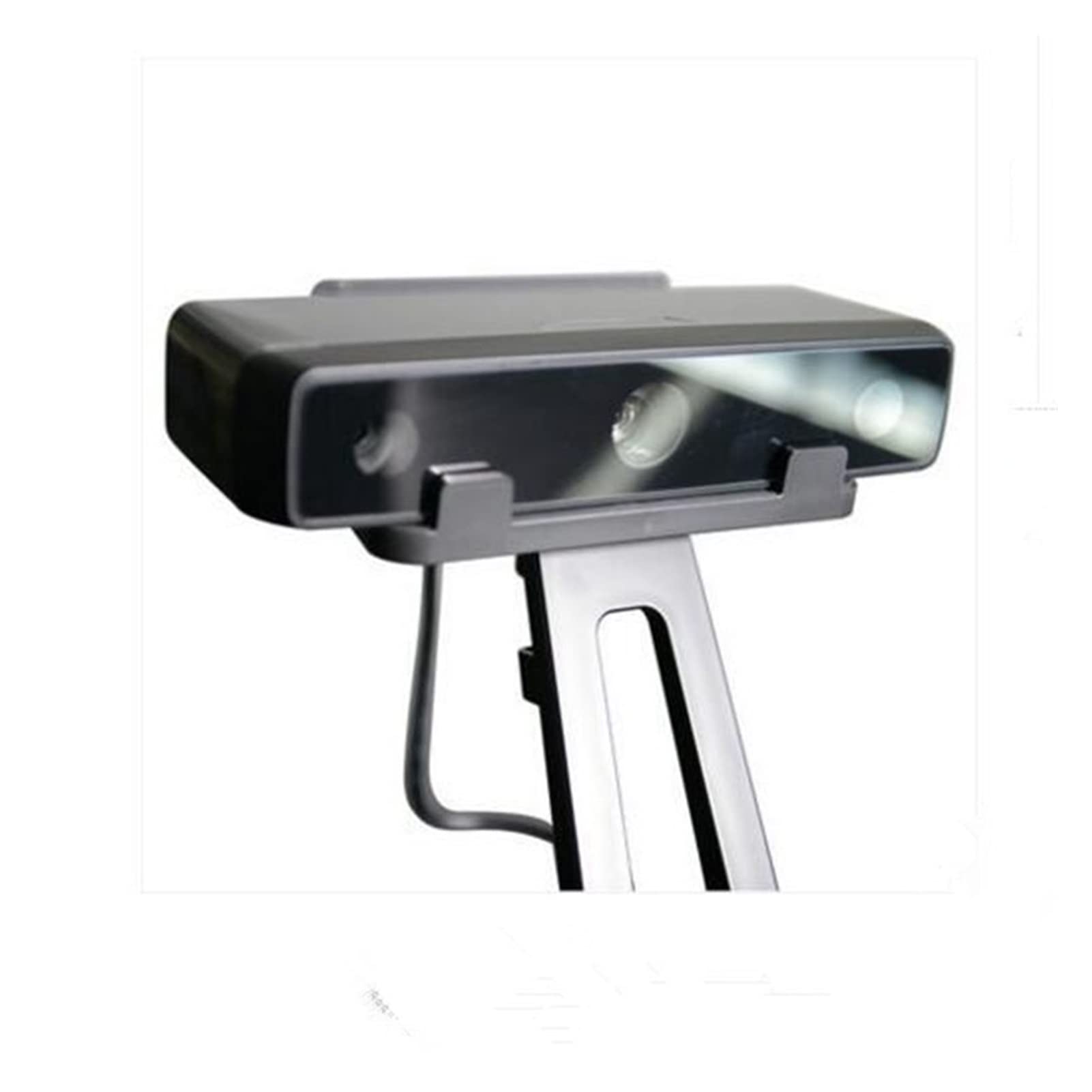 Scanner 3D desktop Light Bianco, Scansione da un clic, modalità facile e veloce, fissa/Auto, precisione di 0,1 mm, velocità scansione 8S Altamente Visibile