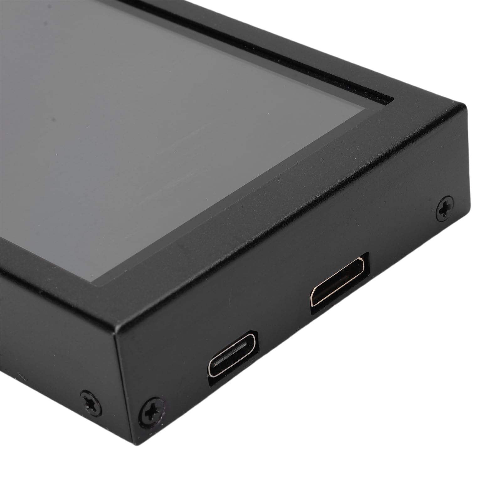 Wyświetlacz temperatury komputera PolyGen z dynamicznym obrazem, ekran 8,8 cala 1920 x 480 i obudowa ze stopu aluminium, wyświetlacz panelu czujnika PC wyświetlający dane (Wersja z pojemnościowym
