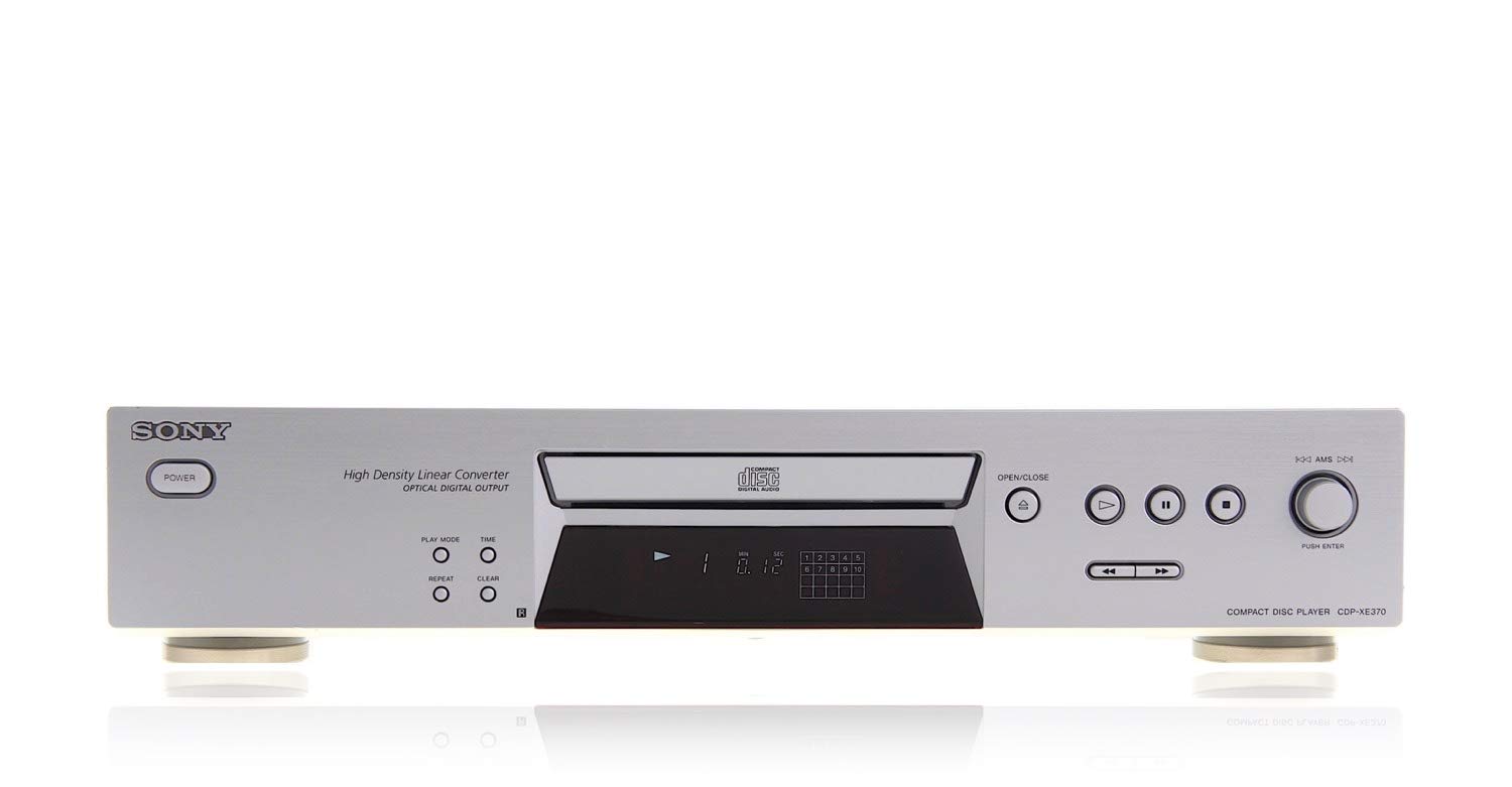 Sony CDP-XE 370 S CD-Player Silber