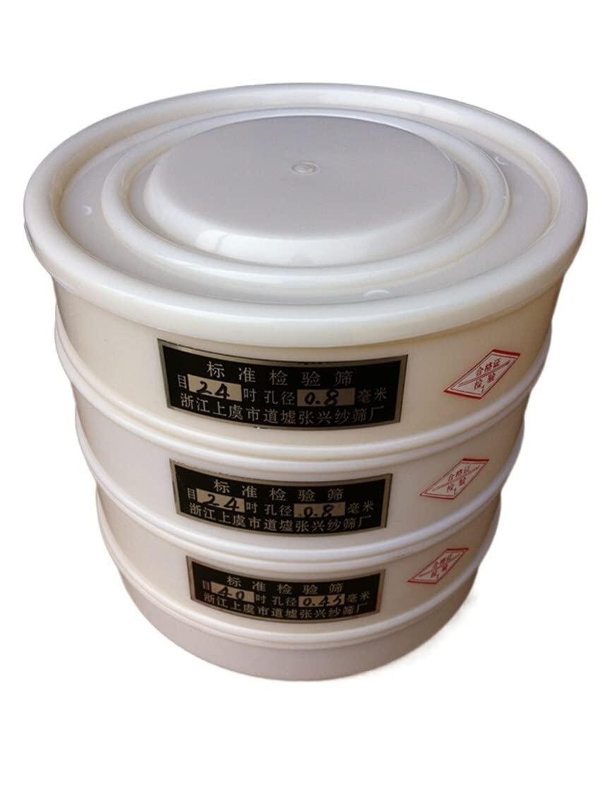 INTCHE 20cm*5cm PVC Frame Nylon Mesh Standard Test Tamiz 10/20/30/40/50/60/70/80/100/120/150/180/200/300/400 Mesh -1pc/lot (Color : 400mesh)