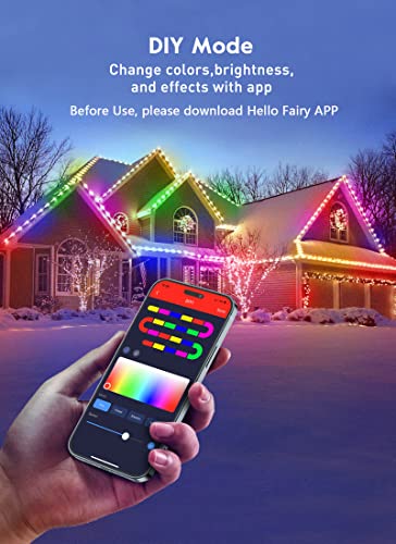 Brightown Smart Christmas Lights C9 Rgb, 33Ft 50 Led Music Sync Remote App Controlled C9 Color Changing Lights, Shatterproof Connectable C9 String Lights For Tree House Indoor Outdoor Xmas Decoration #TOP3