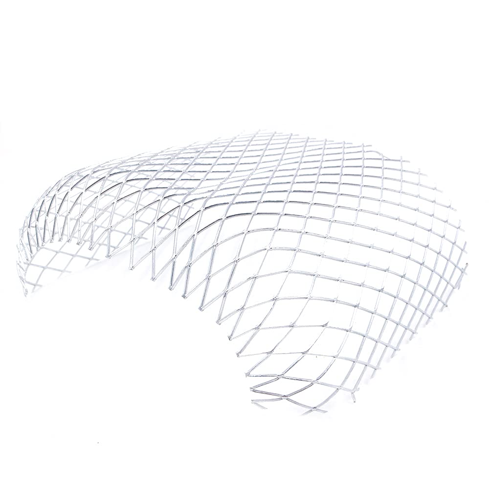 Tiardey Dachrinnenschutz Sieb, 4 Stück, Aluminium, 17 Cm Hoch, Verhindert Verstopfung