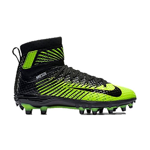 Nike Men's Force Lunarbeast Elite TD Football Cleat (9 D(M) US, Black Volt)