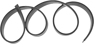 OSALADI Rubber Squeegee Stainless Steel Glass Scraper Strip Blade Window Squeegee Refills Shower Squeegee Replacement Window Squeegee Replacement Shower Squeegee Refill Rubber Clean Pimp