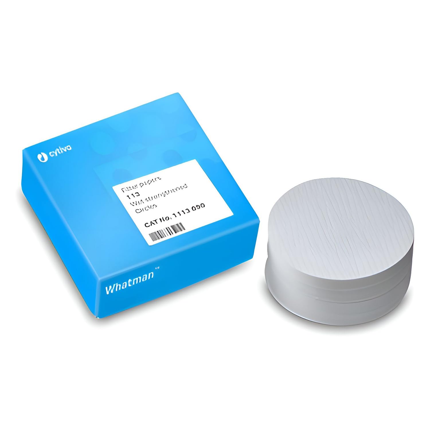 GE Bio-Sciences 1113-185 Cellulose Paper Filter, Circles, Wet Strengthened, Grade 113, 185mm Diameter, Pack of 100