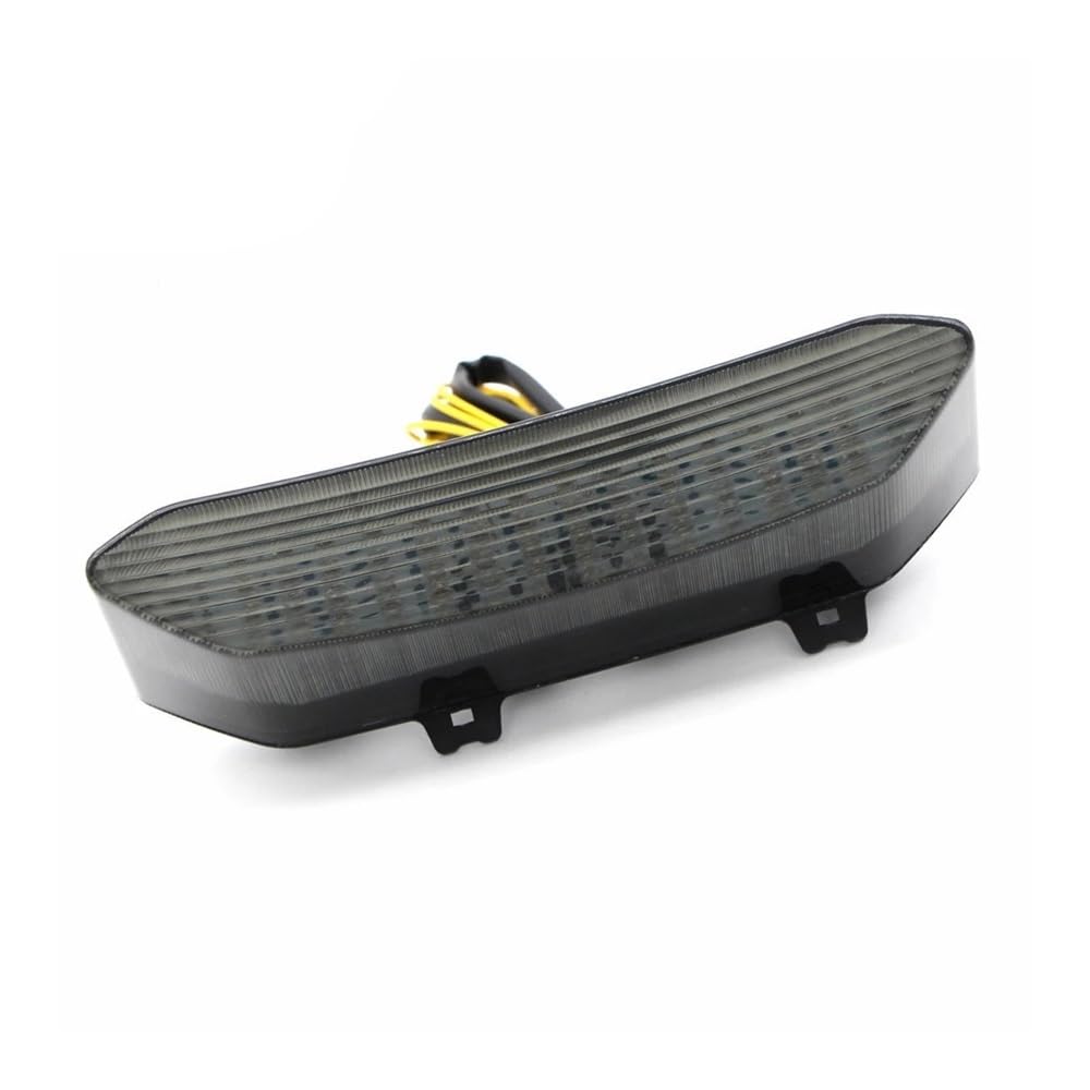 DAGMARA Freno Luce Stop Moto Luce di Stop A LED per Motocicletta Fanale Posteriore per YZF R1 YZF-R1 2002 2003 Indicatore di Direzione Lampada Lampeggiante Nero
